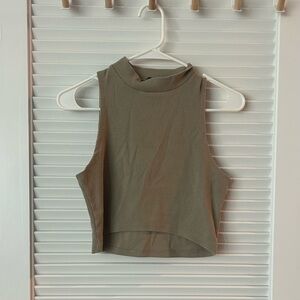 forever 21 high neck racer tank